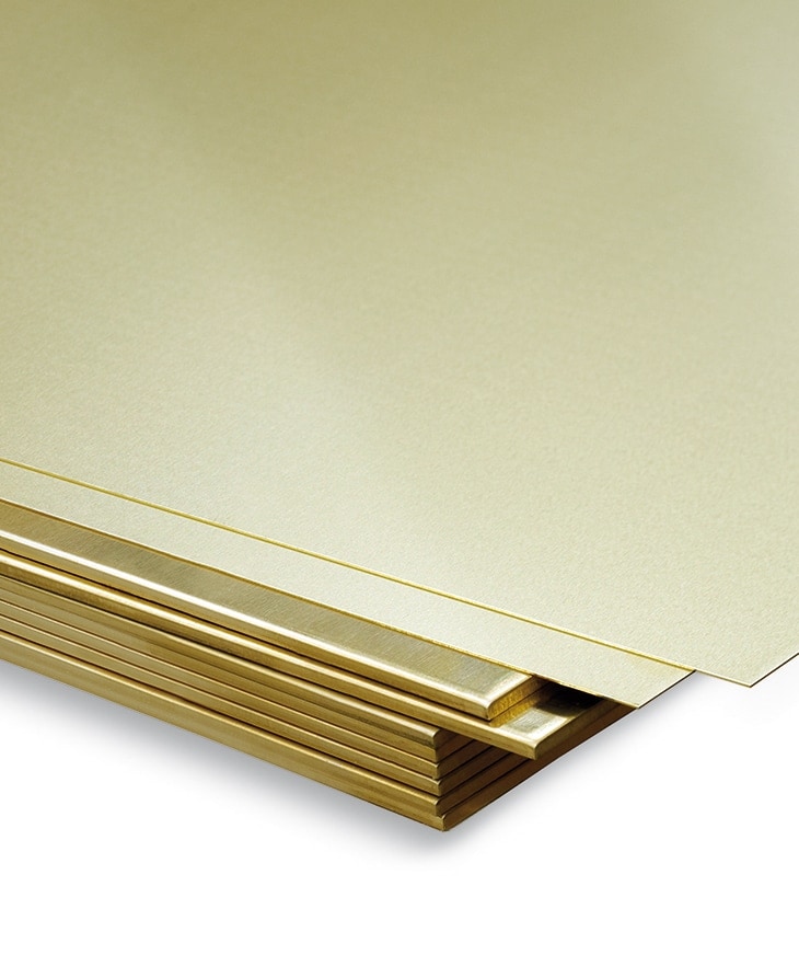 Polished Red Brass Sheet Cuzn15, 10-20 Mm at Rs 700/kg in Mumbai